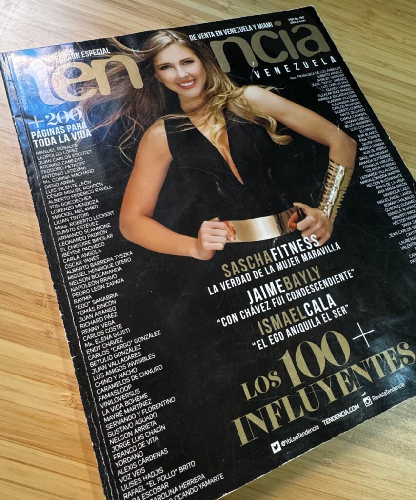 sascha fitness, Marca personal de Sascha Barboza por Lorena Riga fotógrafo profesional en Madrid especializada en retratos. En esta foto: Sascha Barboza portada de la revista tendencia edición los 100 mas influyentes por Lorena Riga